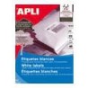 5327-CAJA 500 HOJAS ETIQUETA BLANCA ILC 105X74 01796 APLI