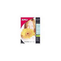 5334-PAQUETE 100 HOJAS PAPEL 180G A4 INK GL 11475 APLI