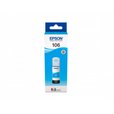 Epson 106 EcoTank Cyan ink bottle