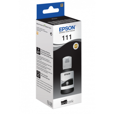 Epson 111 EcoTank Pigment black ink bottle