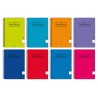 5396-CUADERNO TAPA POLIPROPILENO EXTRADURA UNICLASIC FOLIO 80 HOJAS 90GR. 4X4 COLORES SURTIDOS PAPYRUS 88442099
