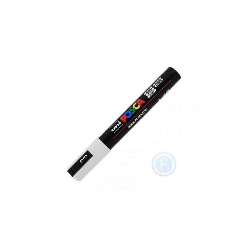 543-MARCADOR PC-5M POSCA 1.8-2.5MM BLANCO UNI-BALL 286518000