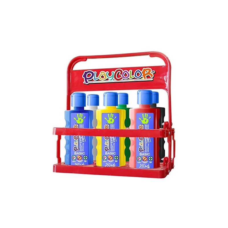 5432-FINGER PAINT BASIC 40ML. 6 COLORES SURTIDOS PLAYCOLOR 17591. 5432-FINGER PAINT BASIC 40ML. 6 COLORES SURTIDOS PLAYCOLOR 17591.