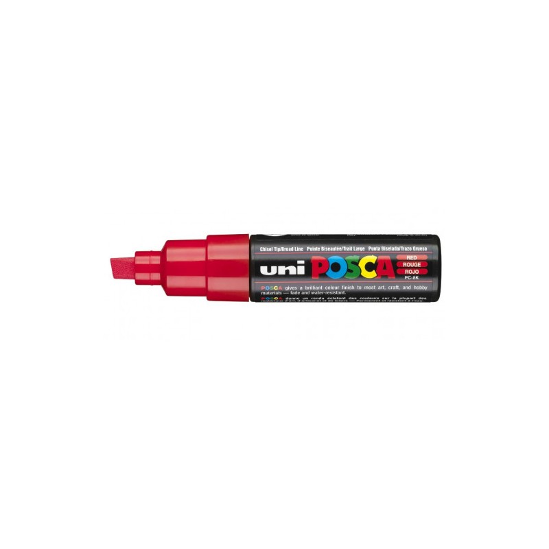 544-MARCADOR PC-8K POSCA PUNTA B 8MM. ROJO UNI-BALL 300525000 544-MARCADOR PC-8K POSCA PUNTA B 8MM. ROJO UNI-BALL 300525000