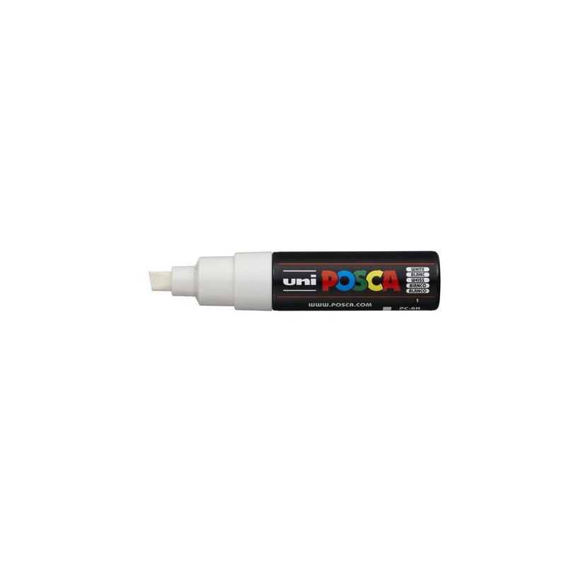 545-MARCADOR PC-8K POSCA PUNTA B 8MM. BLANCO UNI-BALL 300426000 545-MARCADOR PC-8K POSCA PUNTA B 8MM. BLANCO UNI-BALL 300426000