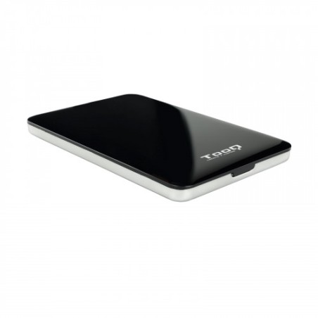 5452-TooQ TQE-2538B caja para disco duro externo 2.5" Caja de disco duro (HDD) Negro, Gris