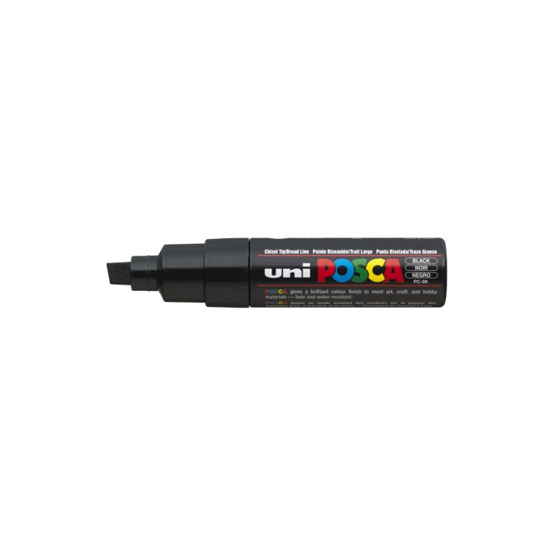 547-MARCADOR PC-8K POSCA PUNTA B 8MM. NEGRO UNI-BALL 300566000 547-MARCADOR PC-8K POSCA PUNTA B 8MM. NEGRO UNI-BALL 300566000