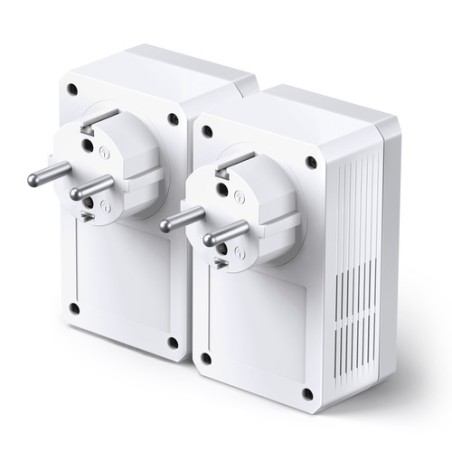 55-KIT INICIAL DE ADAPTADORES POWERLINES TP-LINK CON ENCHUFE INCORPORADO 500Mbps
