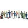 5516-JUEGO FIGURAS OFICIOS Y PROFESIONES CAJA DE 11 UNIDADES MINILAND 27388