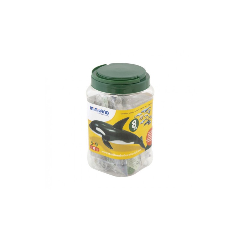 5520-JUEGO ANIMALES MARINOS 8 FIGURAS MINILAND 27460 5520-JUEGO ANIMALES MARINOS 8 FIGURAS MINILAND 27460