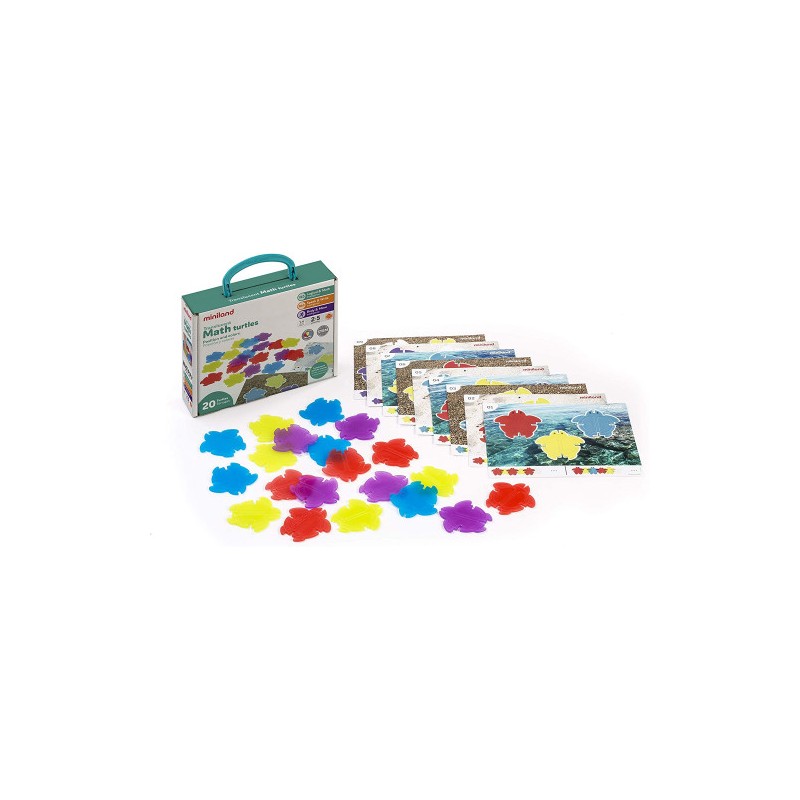 5546-TRANSLUCENT MATH TURTLES MINILAND 32161 5546-TRANSLUCENT MATH TURTLES MINILAND 32161