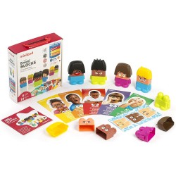 5551-JUEGO EMOTIBLOCKS 6 PERSONAJES MINILAND 32350