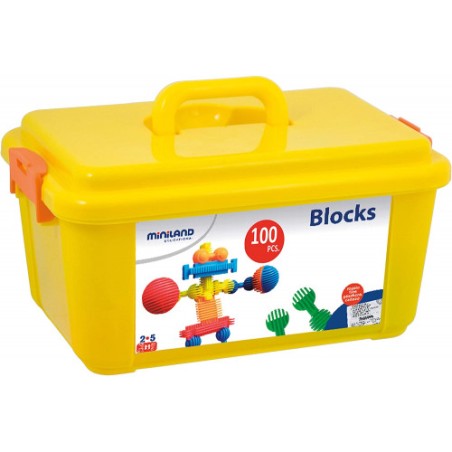 5553-JUEGO INTERSTAR BLOCKS 100 PIEZAS MINILAND 94039