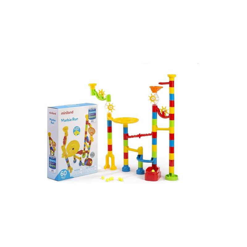 5559-MARBLE RUN 60 PCS. MINILAND 94116 5559-MARBLE RUN 60 PCS. MINILAND 94116