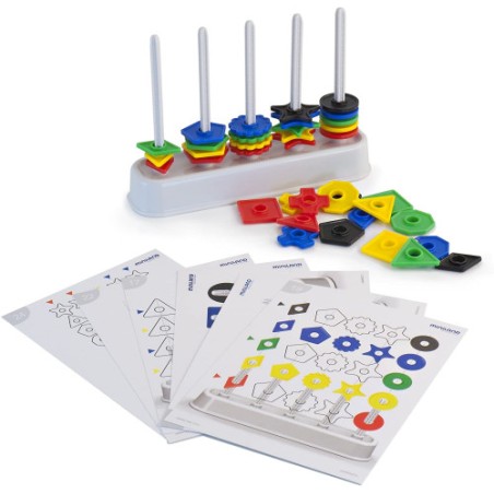 5574-ABACO CON SURTIDO DE FORMAS Y COLORES MINILAND 95270