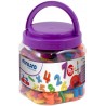 5589-JUEGO LETRAS NUMEROS MAGNETICOS BOTE DE 162 PIEZAS MINILAND 97915