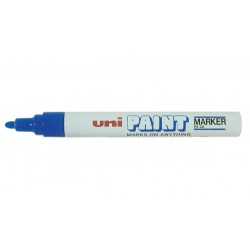 560-MARCADOR PERMANENTE PUNTA M 2,2-2,8MM. AZUL UNI-BALL 545558000
