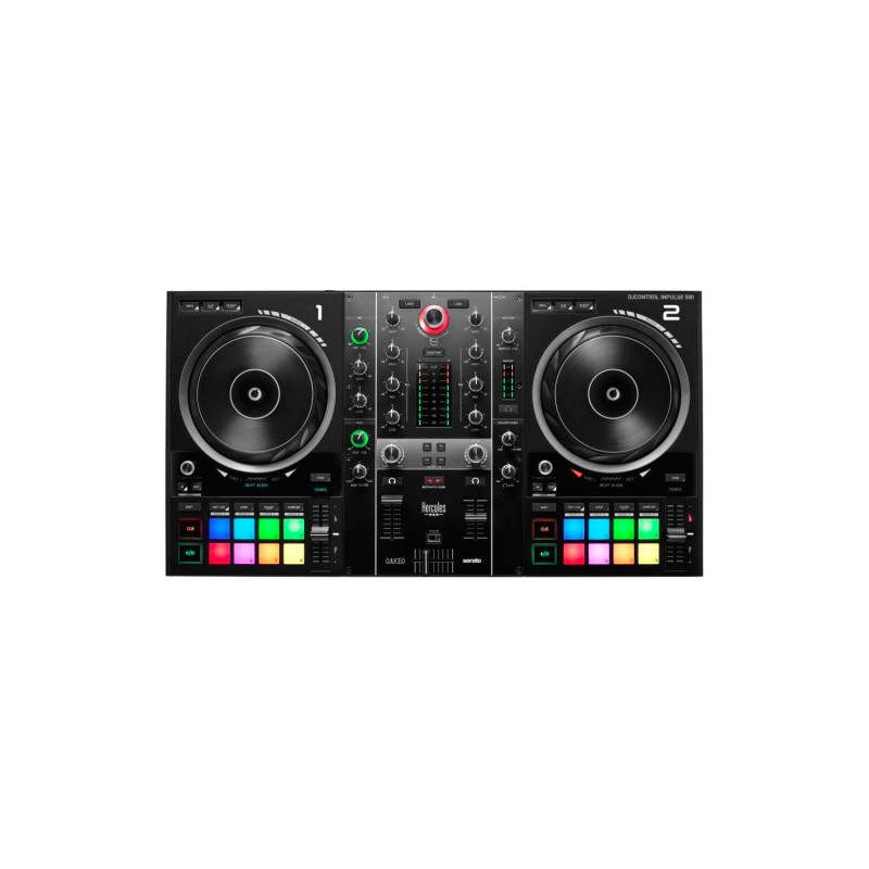 5646-Hercules Inpulse 500 DVS (Sistema de vinilo digital) para scratch digital Negro 5646-Hercules Inpulse 500 DVS (Sistema de vinilo digital) para scratch digital Negro