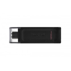 5661-Kingston Technology DataTraveler 70 unidad flash USB 128 GB USB Tipo C 3.2 Gen 1 (3.1 Gen 1) Negro