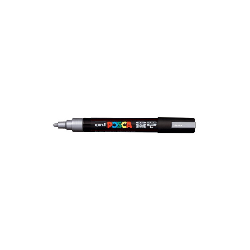 569-MARCADOR PC-5M POSCA 1.8-2.5MM PLATA UNI-BALL 286674000 569-MARCADOR PC-5M POSCA 1.8-2.5MM PLATA UNI-BALL 286674000