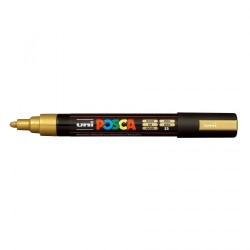 570-MARCADOR PC-5M POSCA 1.8-2.5MM ORO UNI-BALL 286666000
