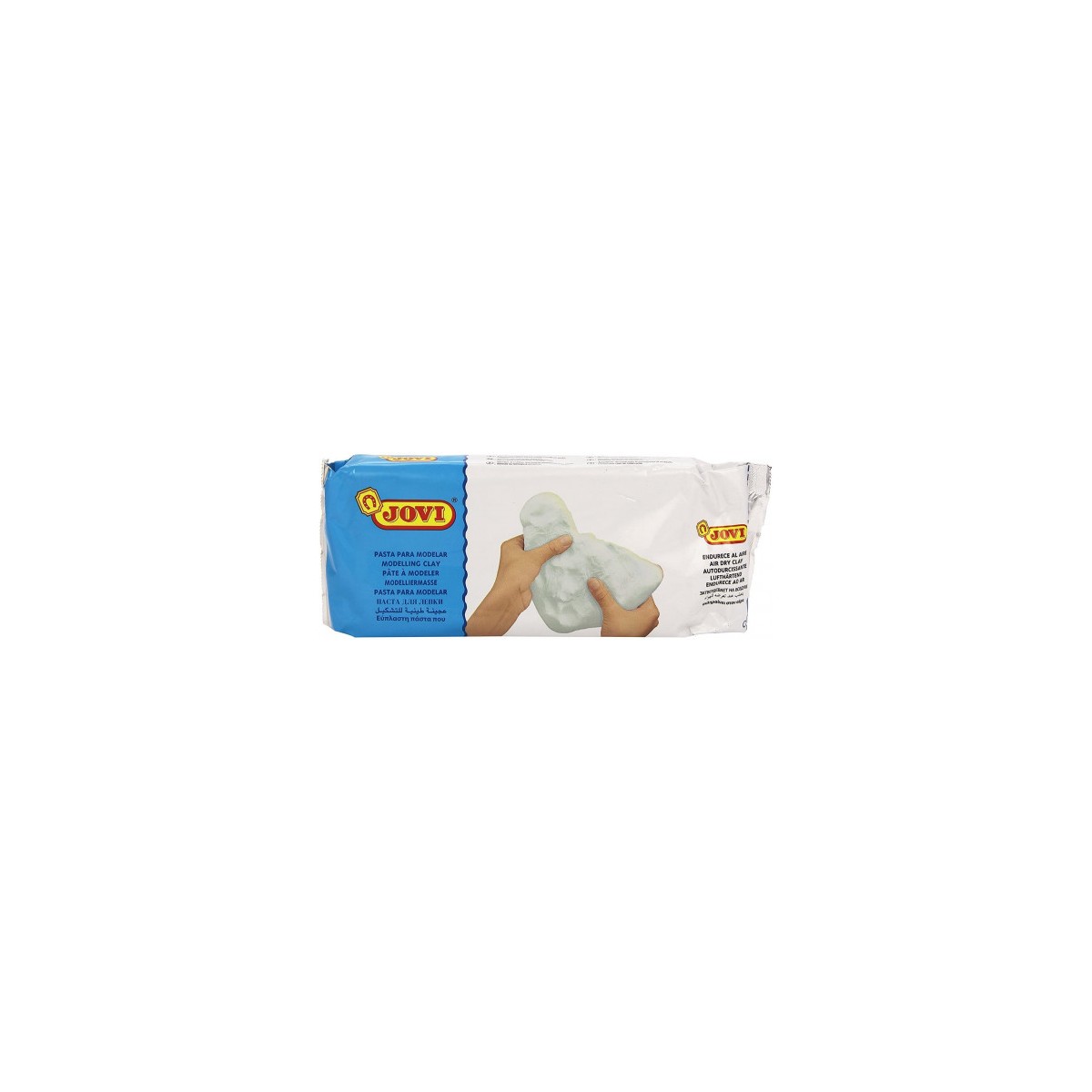 PASTILLA PASTA MODELAR AIR DRY ENDURECIBLE AL AIRE 500 G BLANCA JOVI 85