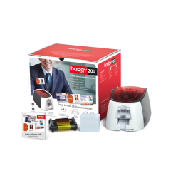 5760-Evolis Badgy200 impresora de tarjeta plastica Pintar por sublimacion/Transferencia termica Color 260 x 300 DPI