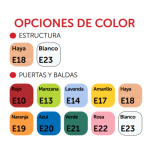 5787-MUEBLE SUPERBAJO ESTANTERIA HAYA MOBEDUC 600101HP18