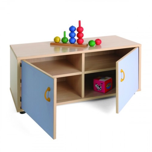 5792-MUEBLE SUPERBAJO ARMARIO 4 CASILLAS HAYA MOBEDUC 600104HPS18