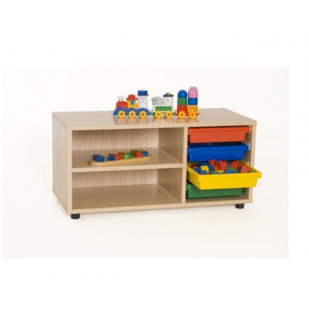 5798-MUEBLE SUPERBAJO ESTANTERIA CUBETERO 900 HAYA MOBEDUC 600111HP18