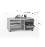 5799-MUEBLE SUPERBAJO ESTANTERIA CUBETERO 900 HAYA MOBEDUC 600111HP18