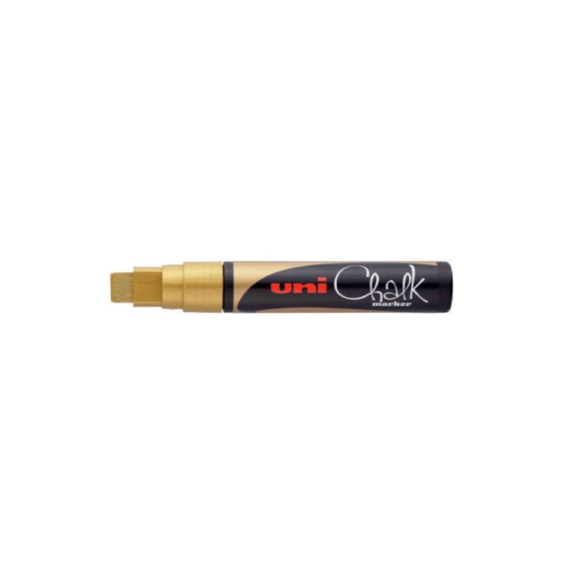 581-MARCADOR CHALK PWE-17K PIZARRA VERDE 15MM. ORO UNI-BALL 222125000