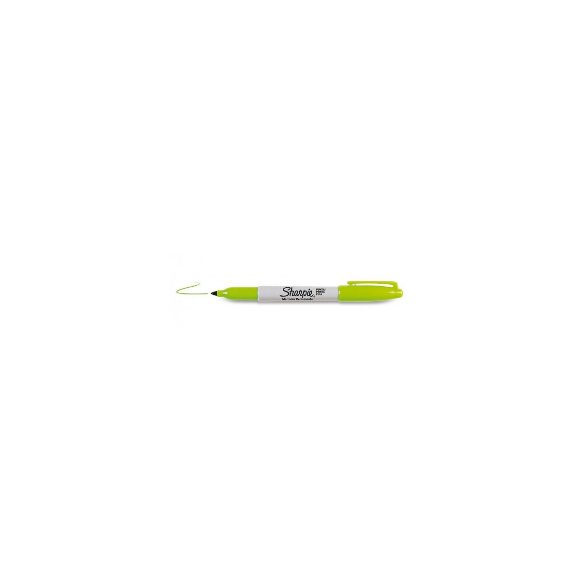 MARCADOR FINE VERDE LIMA SHARPIE 2025037