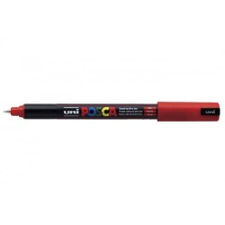 584-MARCADOR POSCA PC-1MR 0,7MM ROJO UNI-BALL 289819000