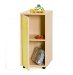 5840-MUEBLE BAJO ARMARIO 2 ESTANTES 360 HAYA MOBEDUC 600216HPS18