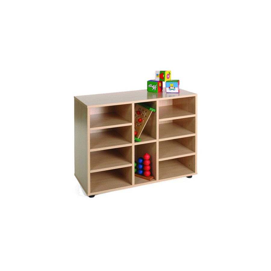5856-MUEBLE BAJO 10 CASILLAS HAYA MOBEDUC 600205HP18