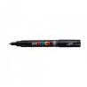 586-ROTULADOR NO PERMANENTE PC-1M PUNTA CONICA 0,7MM NEGRO UNI-BALL 285098000