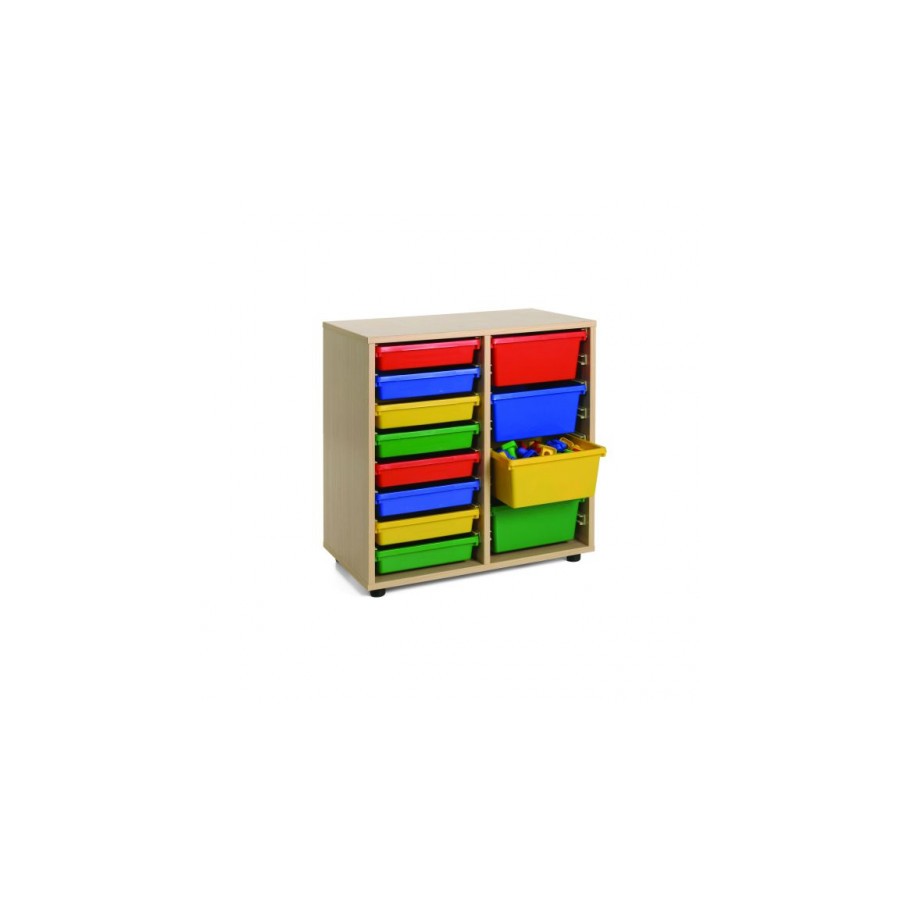 5866-MUEBLE BAJO CUBETERO 2 COLUMNAS 700 HAYA MOBEDUC 600210HP18