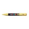 589-ROTULADOR NO PERMANENTE PC-1M PUNTA CONICA 0,7MM AMARILLO UNI-BALL 285007000