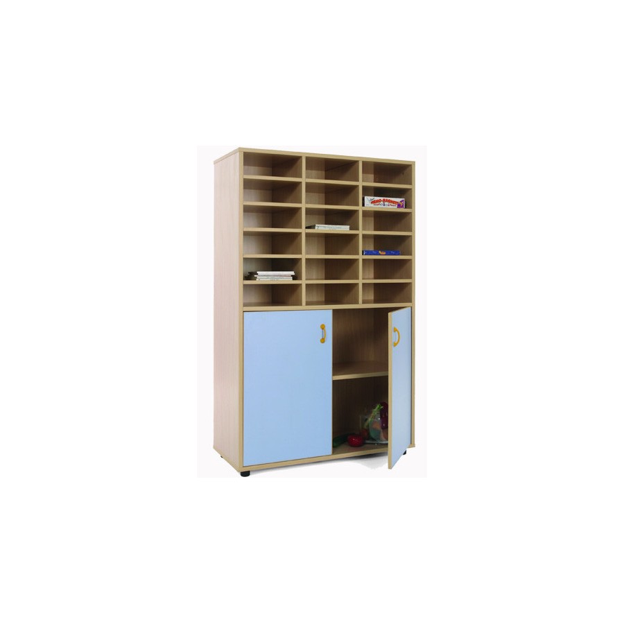 5898-MUEBLE MEDIO ARMARIO Y CASILLERO HAYA MOBEDUC 600310HPS18 5898-MUEBLE MEDIO ARMARIO Y CASILLERO HAYA MOBEDUC 600310HPS18