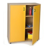 5920-MUEBLE INTERMEDIO ARMARIO 3 ESTANTES HAYA MOBEDUC 600802HPS18