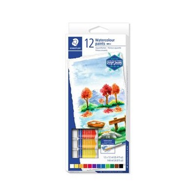 Staedtler 8880 pintura a base de agua Multi 12 ml Tubo 12 piezas