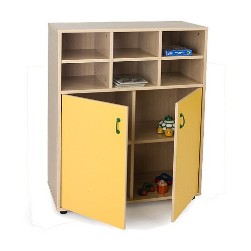 5936-MUEBLE INTERMEDIO ARMARIO Y CASILLERO HAYA MOBEDUC 600809HPS18