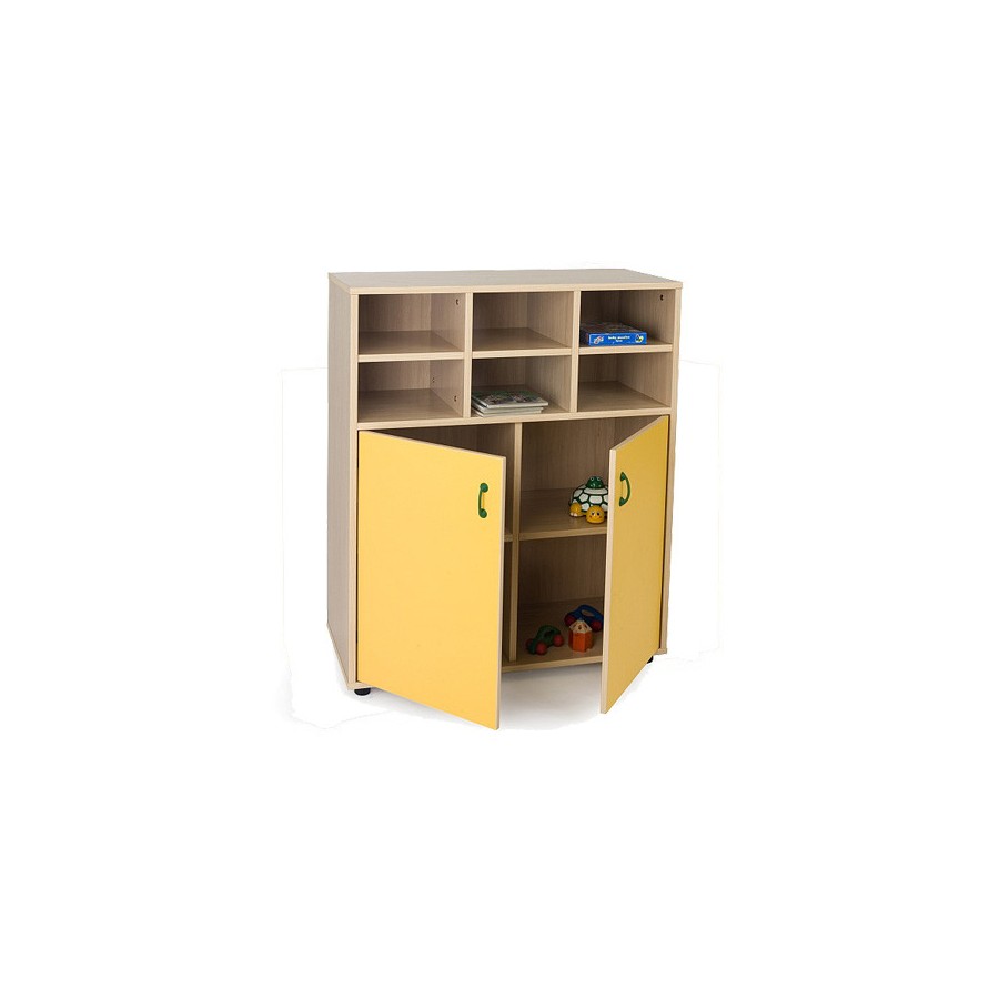 5936-MUEBLE INTERMEDIO ARMARIO Y CASILLERO HAYA MOBEDUC 600809HPS18 5936-MUEBLE INTERMEDIO ARMARIO Y CASILLERO HAYA MOBEDUC 600809HPS18