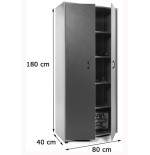 5943-MUEBLE ALTO ARMARIO 2 PUERTAS HAYA MOBEDUC 600402HPS18