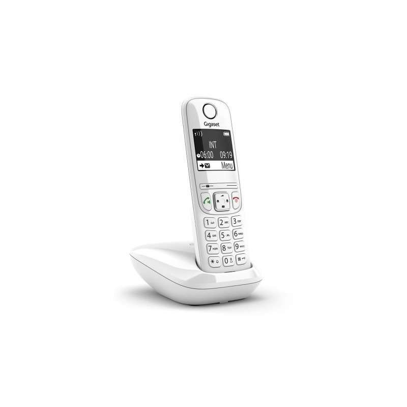 595-Gigaset AS690 Telefono DECT/analogico Identificador de llamadas Blanco 595-Gigaset AS690 Telefono DECT/analogico Identificador de llamadas Blanco