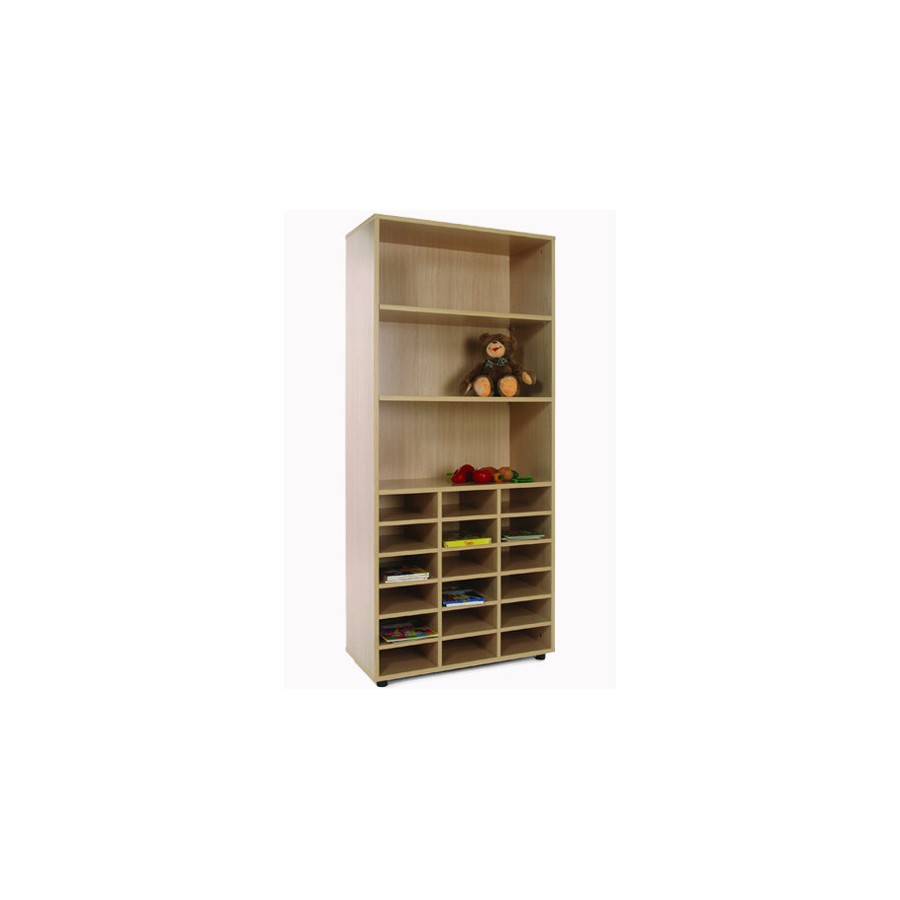 5952-MUEBLE ALTO CASILLERO Y ESTANTERIA HAYA MOBEDUC 600405HP18 5952-MUEBLE ALTO CASILLERO Y ESTANTERIA HAYA MOBEDUC 600405HP18