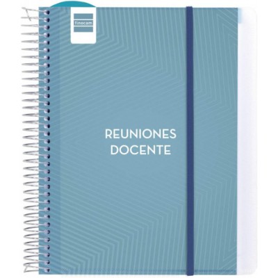 LIBRETA REUNIONES DOCENTE 1 4 ESPANOL FINOCAM 5340800 ATEMPORAL