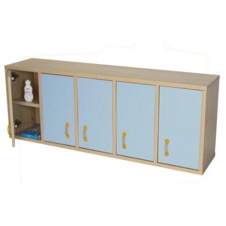 6000-MUEBLE CASILLERO 10 CASILLAS CON PUERTA HAYA MOBEDUC 600712HS18