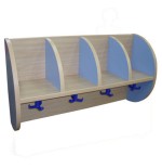 6016-MUEBLE PERCHERO "QUESITOS" 4 CASILLAS 800 HAYA MOBEDUC 600619H19